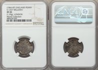 William I the Conqueror (1066-1087) Penny ND (c. 1083-1086) XF45 NGC, London mint, Godwine as moneyer, Paxs type, S-1257. 1.39gm. + PILLELM R[ ]X, cro...