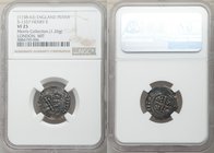 Henry II (1154-1189) Penny ND (1158-1180) VF25 NGC, London mint, Wid as moneyer, Cross and Crosslets (Tealby) Type, S-1337. 1.26gm. ΛNGL, crowned, arm...