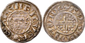 John (1199-1216) Penny ND (1204/5-1209) XF45 NGC, London mint, Adam as moneyer, Short Cross type, Class 5b, S-1351, N-970. 1.44gm. Bearing a quintesse...