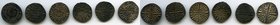 Edward I or II 6-Piece Lot of Uncertified Pennies, 1) Penny ND - Good XF, London mint. 20mm. 1.37gm. 2) Penny ND - About XF. Bury St. Edmunds mint. 18...