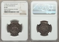 Edward III (1327-1377) Groat (4 Pence) ND (1351-1361) VF20 NGC, London mint, Cross 3 mm, Pre-Treaty period, S-1570. 4.42gm. Expressing comparatively f...