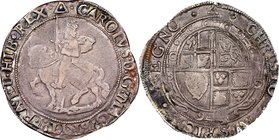 Charles I 1/2 Crown ND (1639-1640) VF20 NGC, Tower mint, Triangle mm, S-2776. 14.55gm. An admirable cabinet-toned specimen with impressive sharpness r...