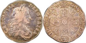 Charles II Crown 1666 VF20 NGC, KM422.1, Dav-3775, ESC-32, Bull-366. Sold with old collector's envelope. From the Morris Collection

HID09801242017