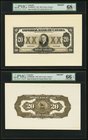 Canada Imperial Bank of Canada $ 20 1933 Ch.# 375-20-06aFP; 375-20-06aBP With Vignette PMG Superb Gem Unc 68 EPQ; Gem Uncirculated 66 EPQ. 

HID098012...