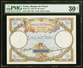 France Banque de France 50 Francs 28.11.1928 Pick 77a PMG Very Fine 30 Net. Tear repair.

HID09801242017