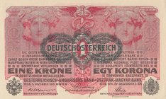 Austria, 1 Krone, 1916, UNC, p49
serial number: 909687
Estimate: $ 5-10