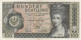 Austria, 100 Shillings, 1969, VF, p146a
serial number: J621453A, Portrait of Angelika Kauffmann
Estimate: $ 10-20