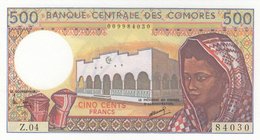 Comoros, 500 Francs, 1994, UNC, p10b
serial number: 009984030
Estimate: $ 10-20