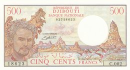 Djibouti, 500 Francs, 1988, UNC, p36b
serial number: C.002 18623, Signature Title Le Gouverneur, Portrait of Traditional Man
Estimate: $ 40-60