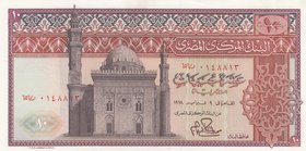 Egypt, 10 Pounds, 1978, UNC, p46a
Estimate: $ 15-30
