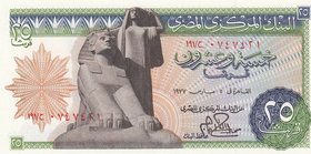 Egypt, 25 Piastres, 1977, UNC, p47a
Estimate: $ 5-10