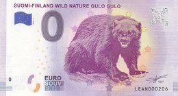 Fantasy banknotes, 0 Euro, 2019, UNC
Suomi- Finland Wild Nature Gulo Gulo
Estimate: $ 10-20