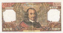 France, 100 Francs, 1972, XF, p149d
serial number: D650 51791
Estimate: $ 50-100