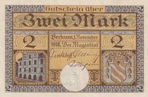Germany, 2 Mark, 1918, UNC
Beckum, serial number: 32350
Estimate: $ 15-30