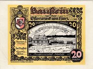 Germany, Notgeld, 20 Mark, 1922, AUNC
LEATHER BANKNOTE
Estimate: $ 50-100