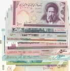 Iran, 10 Pieces UNC Banknotes
100 Rials, 1985/ 200 Rials, 2004/ 500 Rials, 2003/ 1000 Rials, 1992/ 2000 Rials, 2000/ 2000 Rials, 1986-2005/ 5000 Rial...