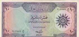 Iraq, 10 Pounds, 1959, XF, p55b
rare sign
Estimate: $ 25-50