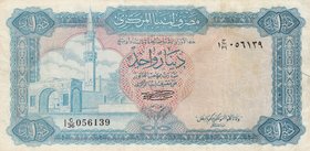 Libya, 1 Dinar, 1972, XF (-), p35b
serial number: C/36 056139
Estimate: $ 20-40