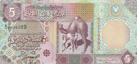 Libya, 5 Dinare, 2002, AUNC, p65a
serial number: 006089
Estimate: $ 10-20