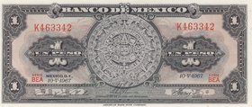 Mexico, 1 Peso, 1967, UNC, p59j
serial number: K463342
Estimate: $ 5-10