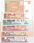 Mongolia, 6 Pieces UNC Banknotes
1 Tugrik, 2008/ 5 Tugrik, 2008/ 10 Tugrik, 2017/ 20 Tugrik, 2014/ 50 Tugrik, 2016/ 100 Tugrik, 2008
Estimate: $ 10-...
