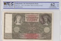 Netherlands, 100 Gulden, 1942, UNC, p51c
PCGS 62 OPQ, serial number: HP 022928
Estimate: $ 100-200