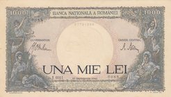Romania, 1000 Lei, 1941, UNC, p52
serial number: I.0311 0088
Estimate: $ 10-20
