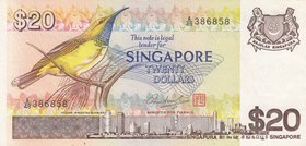 Singapore, 20 Dollars, 1979, XF, p12
Serial number: A/48 386858
Estimate: $ 25-50