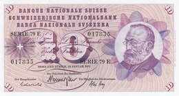 Switzerland, 10 Franken, 1972, UNC, p45r
serial number: 79E 017835
Estimate: $ 10-20