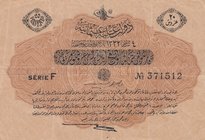 Turkey, Ottoman Empire, 20 Kurush, 1917, XF, p97, Cavid / Hüseyin Cahid
V. Mehmed Reşad period, AH: 1332, sign: Cavid / Hüseyin Cahid, serial number:...