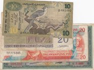 Mix Lot, 4 Pieces Banknotes
Philipines 20 Pisos/ Sri Lanka 10 Rupees/ Greece 1000 Drachmai/ Belgium 20 Francs
Estimate: $ 10-20