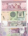 Mix Lot, 4 Pieces UNC Banknotes
Afghanistan 1 Afgani/ Oman 1/2 Rial/ Saudi Arabian 5 Riyals/ Saudi Arabian 1 Riyal
Estimate: $ 10-20