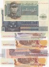 Mix Lot, 4 Pieces UNC Banknotes
Cambodia 50 Riels/ Cambodia 50 Riels/ Cambodia 100 Riels/ Cambodia 100 Riels/ Burma 1 Kyat/ Burma 5 Kyats
Estimate: ...