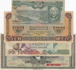 Mixing Lot, 4 Pieces Mixing Condition Banknotes
Tanzania, 1000 Shillings, 1993, FINE/ Crotia, 1000 Kuna, 1943, FINE/ Angola, 50 Escudos, 1956, POOR/ ...