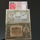 Mixing Lot, 3 Pieces Mixing Condition Banknotes
Hungary, 1000 Korona, 1920, POOR/ Yugoslavia, 1000 Dinara, 1931, FINE/ Hong Kong, 100 Dollars, 2003, ...