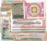 Mix Lot, 30 banknotes in different conditions
İtaly 1000 Mils, Korea 50 Won, İran 50.000 Rials, Canada 2 Dollars, İran 100 Rials (Shah period), Zimba...