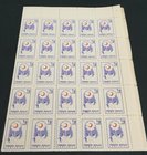 Turkey, Türkiye Kızılay Cemiyeti, UNC
in 1 block of 100 stamps
Estimate: $ 5-10