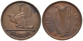 Irlanda. 1 penny. 1940. (Km-11). Ae. 9,22 g. EBC-. Est...30,00.