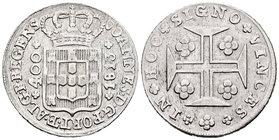 Portugal. Joao Príncipe Regente. 400 reis. 1813. (Km-331). (Gomes-24.05). Ag. 13,82 g. MBC+. Est...50,00.
