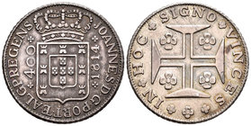 Portugal. Joao Príncipe Regente. Cruzado. 1814. (Km-331). (Gomes-24.06). Ag. 14,16 g. Bonita pátina. EBC-. Est...50,00.