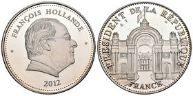 Francia. Medalla. 2012. París. Ag. 31,25 g. Medalla del presidente François Hollande. SC. Est...30,00.