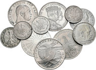 Alemania. Lote de 11 monedas de plata alemanas, todas diferentes. A EXAMINAR. MBC+/SC. Est...150,00.