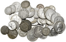 Lote de 51 monedas del mundo Canada (1), Cuba (25), Estados Unidos (18), Portugal (1)y Suiza (6). A EXAMINAR. MBC-/EBC. Est...100,00.