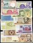 Lote de 40 billetes de distintos paises, Eslovenia, Polonia y Mozambique entre otros. A EXAMINAR. MBC+/SC. Est...50,00.