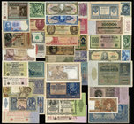 Lote de 43 billetes mundiales de paises como Hungría, Brasil y, Alemania entre otros. A EXAMINAR. BC/EBC. Est...75,00.