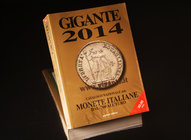 Gigante 2014. Libro de monedas italianas ilustrado con fotografías en coloren 800 páginas. Fabio Gigante. 22 edición. Varese 2013. Est. 30,00.