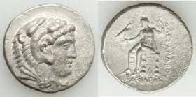MACEDONIAN KINGDOM. Alexander III the Great (336-323 BC). AR tetradrachm (29mm, 16.45 gm, 6h). NGC Choice XF, roughness. Late lifetime or early posthu...