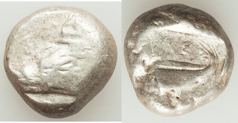LYCIA. Phaselis. Ca. 530-500 BC. AR stater (18mm, 10.84 gm, 12h). Fine. Prow of ...