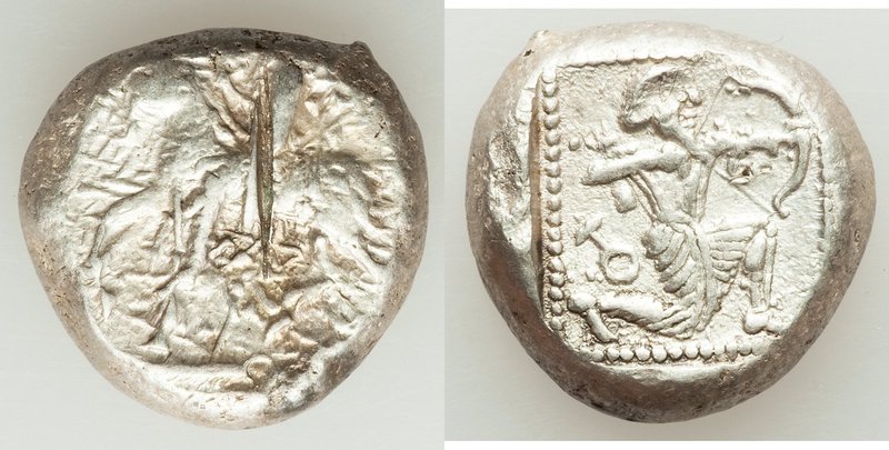 CILICIA. Tarsus. Ca. late 5th century BC. AR stater (20mm, 10.79 gm, 6h). Fine, ...