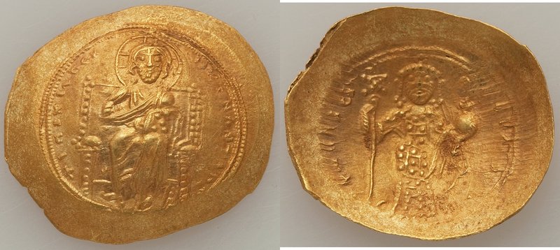 Constantine X Ducas (AD 1059-1067). AV histamenon nomisma (28mm, 4.42 gm, 6h). C...